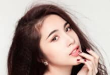 Tóc bấm lớp trong và duỗi lớp ngoài
