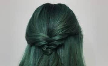 Công thức nhuộm tóc màu rêu