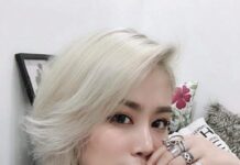 Công thức nhuộm tóc màu trắng