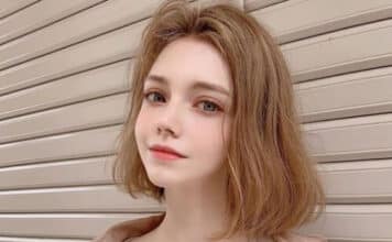 Tóc ngắn uốn phồng bồng bềnh