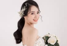 Tóc cô dâu mặt dài