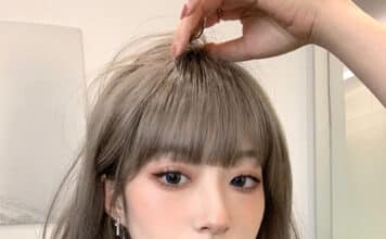 Nhuộm sáng hơn một chút thì bạn sẽ có diện mạo cực tây và thời thượng như thế này