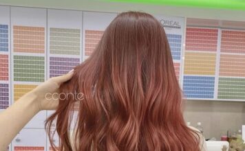 Màu tóc nhuộm công sở hoàng hôn tự tin chốn văn phòng